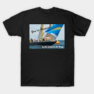 Action in Art feature banner T-Shirt